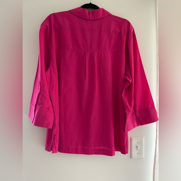 H&M Pink linen top in size M - Picture 5 of 10